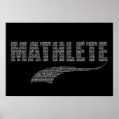 Mathlete Poster (Voorkant)