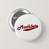 Mathlete Ronde Button 5,7 Cm (Voorkant /achterkant)