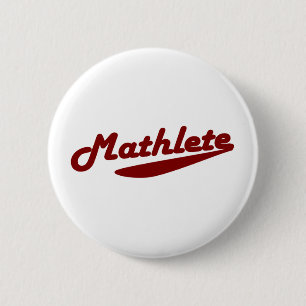 Mathlete Ronde Button 5,7 Cm