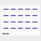 Mathlete Ronde Sticker (Vel)