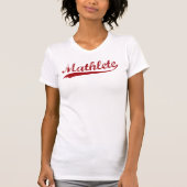Mathlete Shirt T-Shirt (Voorkant)
