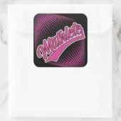 Mathlete Square sticker (Tas)