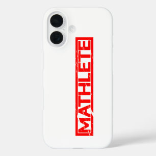 Mathlete Stamp iPhone 16 Hoesje