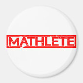 Mathlete Stamp Magneet (Voorkant)
