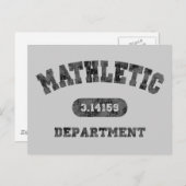 Mathletic Department Briefkaart (Voorkant / Achterkant)
