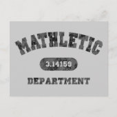 Mathletic Department Briefkaart (Voorkant)