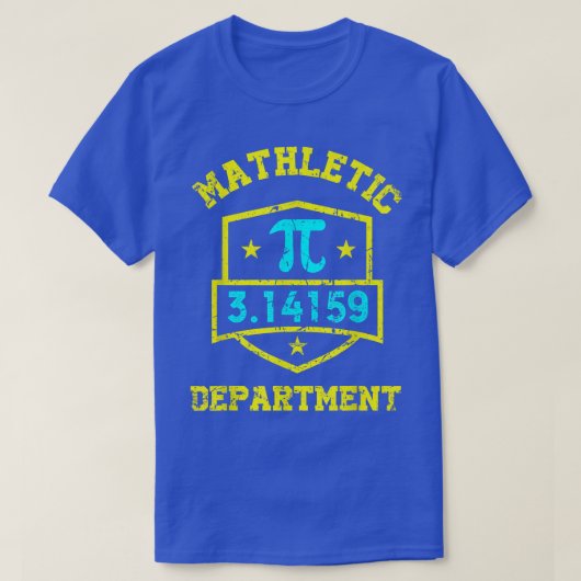 Mathletic Department Funy Wiskunde Teacher Student T-shirt (Design voorkant)
