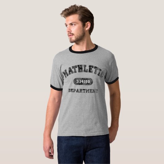 Mathletic Department T-shirt (Voorkant volledig)