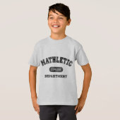 Mathletic Dept T-shirt (Voorkant volledig)