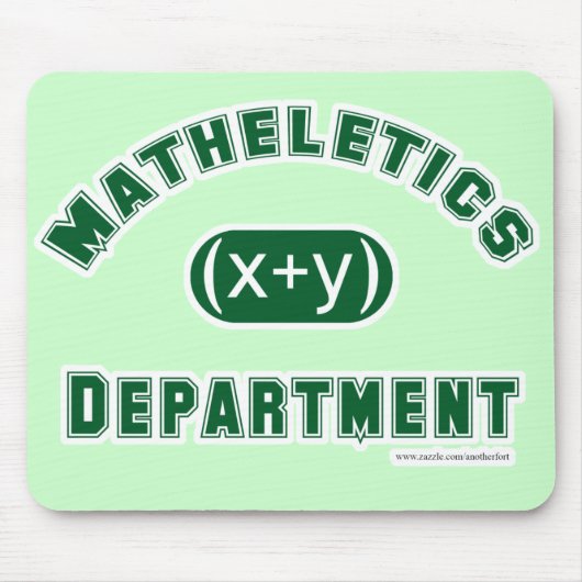 Mathletics Department Mousepad Muismat (Voorkant)