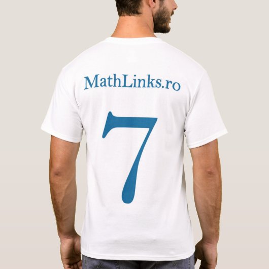 MathLinks No. 7 T-shirt (Achterkant)