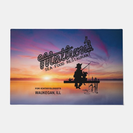 Mathons Zee Food Restaurant, Waukegan, Illinois Deurmat (Voorkant)