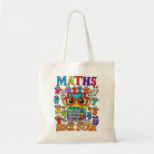 Maths Rock Star Number Day Tote Bag (Voorkant)