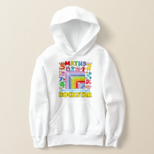 Maths Rockstar Cute Calculator Hoodie (Laagn)