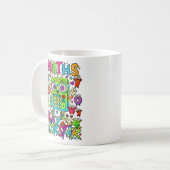 Maths Rockstar Cute Calculator Mug for Kids Koffiemok (Voorkant links)