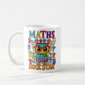 Maths Rockstar Cute Calculator Mug Koffiemok (Links)