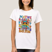 Maths Rockstar T Shirt for Teachers and Schools (Voorkant)