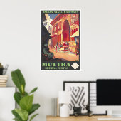 Mathura India Print Krishna Tempel Poster Roger (Thuiskantoor)