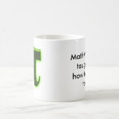 MathVids.com leerde me hoe ik moest tellen naar Pi Koffiemok (Center)