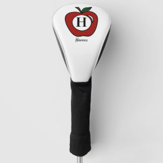 Matig apperfruitmonogram golfheadcover