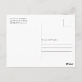 Matig Baby shower voor mousserende regenboog-Baby Briefkaart (Achterkant)