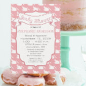 Matig Babymeisje Retro Stripe Patroonbord Kaart