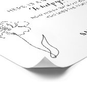 Matig badbadkamerbord poster