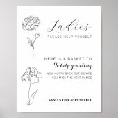 Matig badbadkamerbord poster