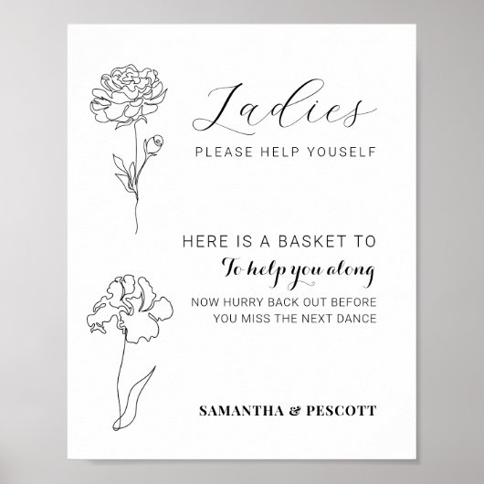 Matig badbadkamerbord poster (Voorkant)