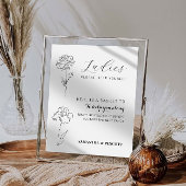 Matig badbadkamerbord poster