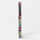 Matig blauw roos goudvloeistof inkt marmer estheti Case-Mate iPhone case (Achterkant/links)