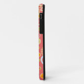 Matig bloemenblad met bloem Case-Mate iPhone case (Achterkant/links)