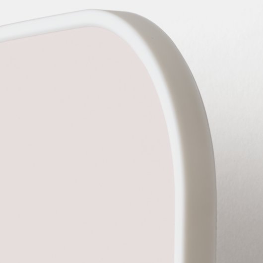 Matig Blush Pink Gold Script Monogram Pickleball Paddle (Links Detail)