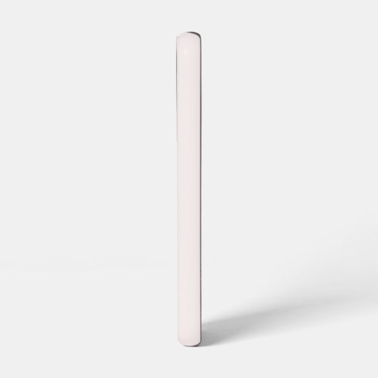 Matig Blush Pink Gold Script Monogram Samsung Galaxy Hoesje (Linkerkant)