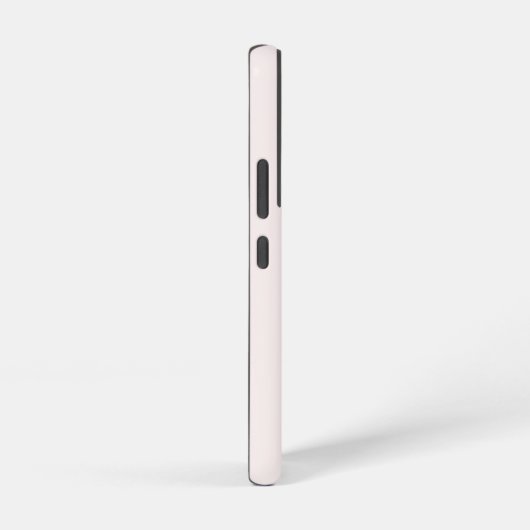 Matig Blush Pink Gold Script Monogram Samsung Galaxy Hoesje (Rechterkant)