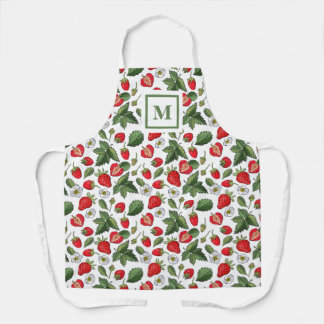 Matig boombloesem Blossom Pattern Monogram Schort
