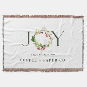 Matig botanisch chic elegant cadeau voor waterverf deken