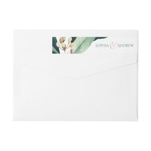 Matig botanische bruine bruinkoolmonogram (Achterkant)