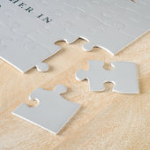 Matig chic elegant leafy wreatfoto grootmoeder legpuzzel (Zijkant)