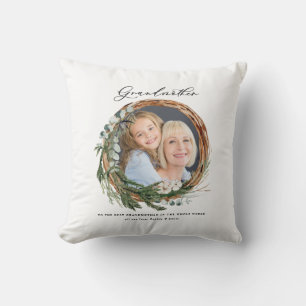 Matig chic elegant leafy wreatfoto oma kussen