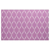 Matig chic textured paars ikat chevron. stof (Fat Quarter)