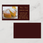 Matig dessert cupcake bakkerij visitekaartje (Voorkant / Achterkant)