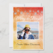 Matig eenvoudig, minimaal metaal Oranje rood (Voorkant)