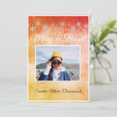 Matig eenvoudig, minimaal metaal Oranje rood (Staand voorkant)