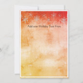 Matig eenvoudig, minimaal metaal Oranje rood (Achterkant)