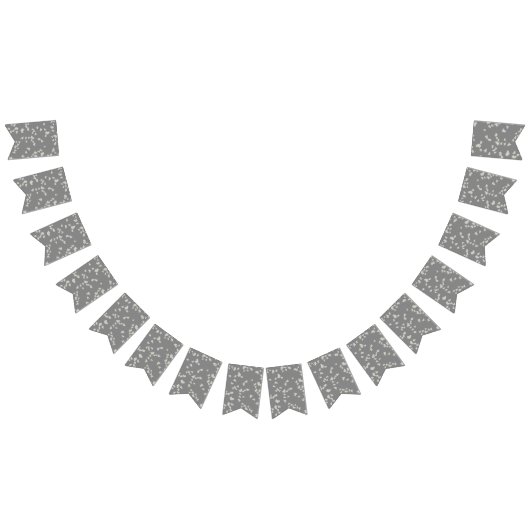 Matig eenvoudige, grijze Terrazzo Vlaggetjes (Alle)