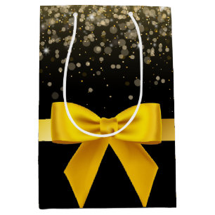 Matig elegant chic black en goudzoet 16 medi medium cadeauzakje