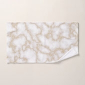 Matig elegant marmer faux gouglitter bad handdoek (Handdoek)