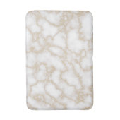 Matig elegant marmer faux gouglitter badmat (Voorkant Verticaal)