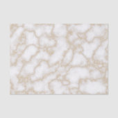 Matig elegant marmer faux gouglitter tissuepapier (Voorkant)